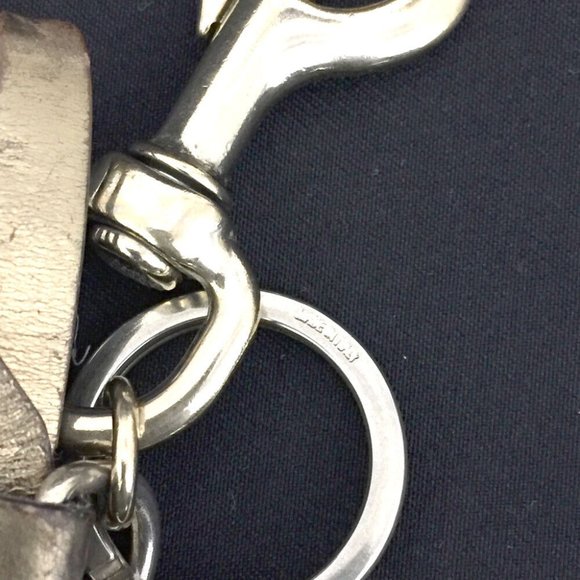 Gucciori Dog GG Logo Canvas Leather Key Holder - Picture 8 of 8